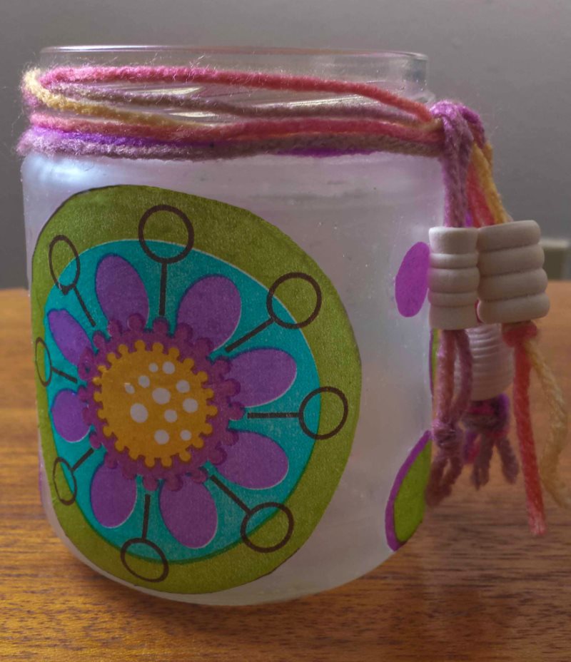decoupage-glass-jar-yarn-with-beads-883x1024