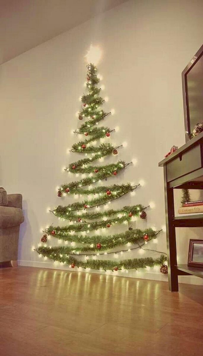 Новогодний декор своими руками: декорируем стену к новому году