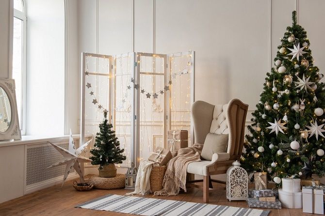 Новогодний декор своими руками: декорируем стену к новому году