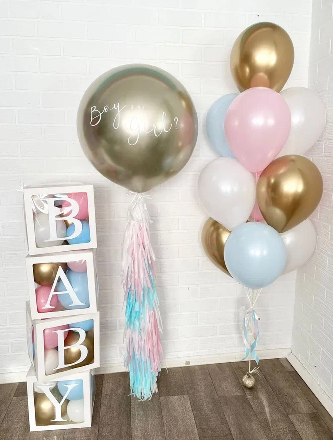 Гендер-пати с шарами недорого