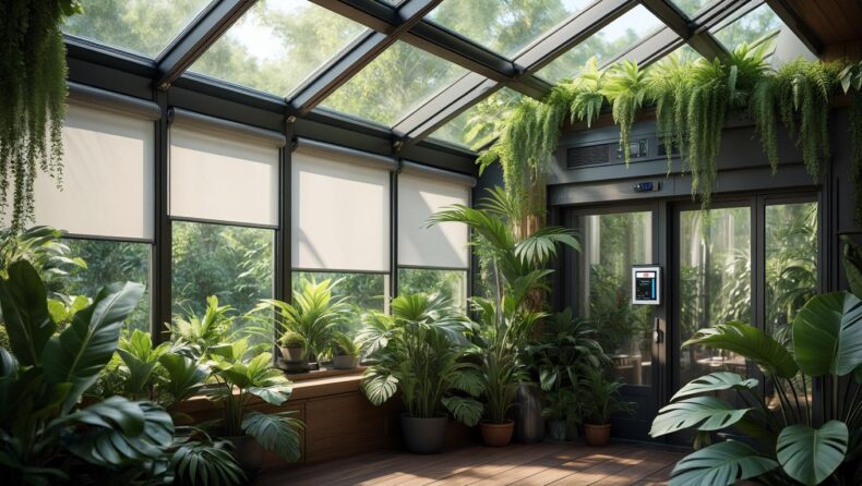 Элегантность в движении: шторы и электрокарнизы в интерьере